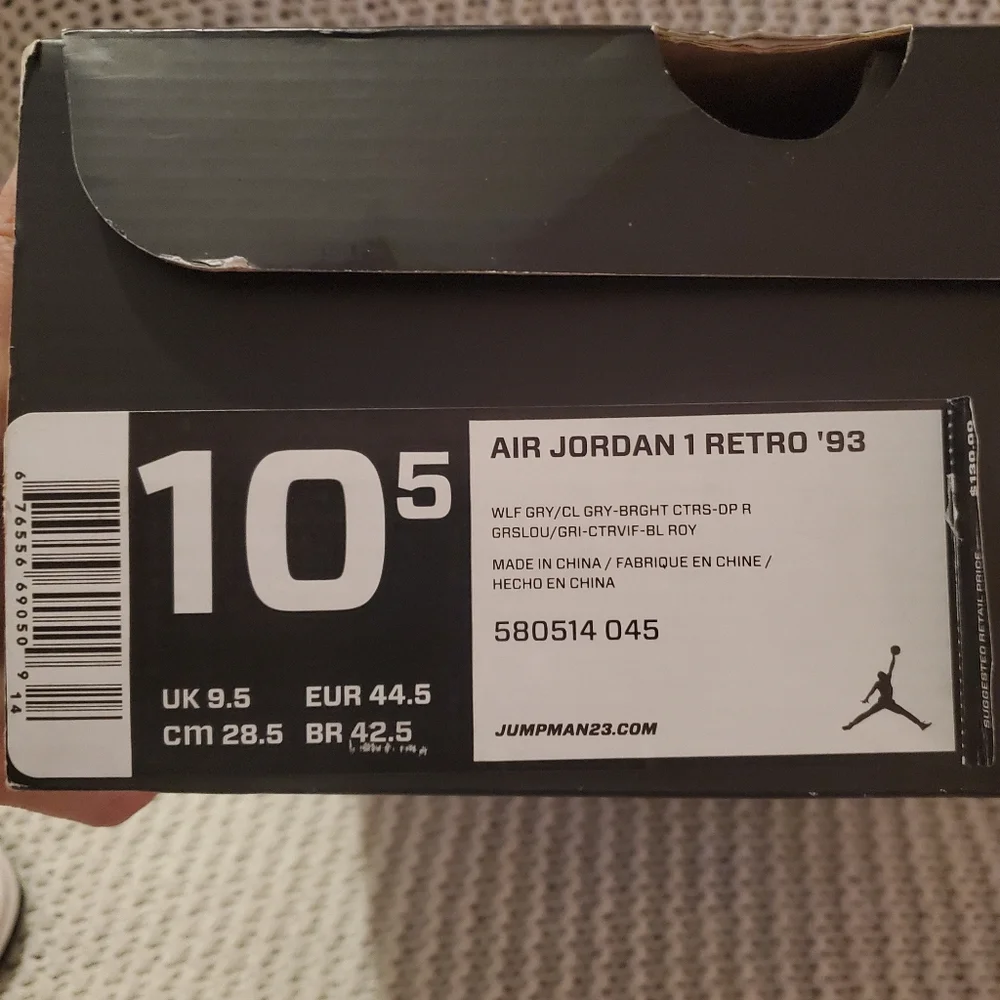 Air Jordan 1 Retro '93 - Picture 3 of 11